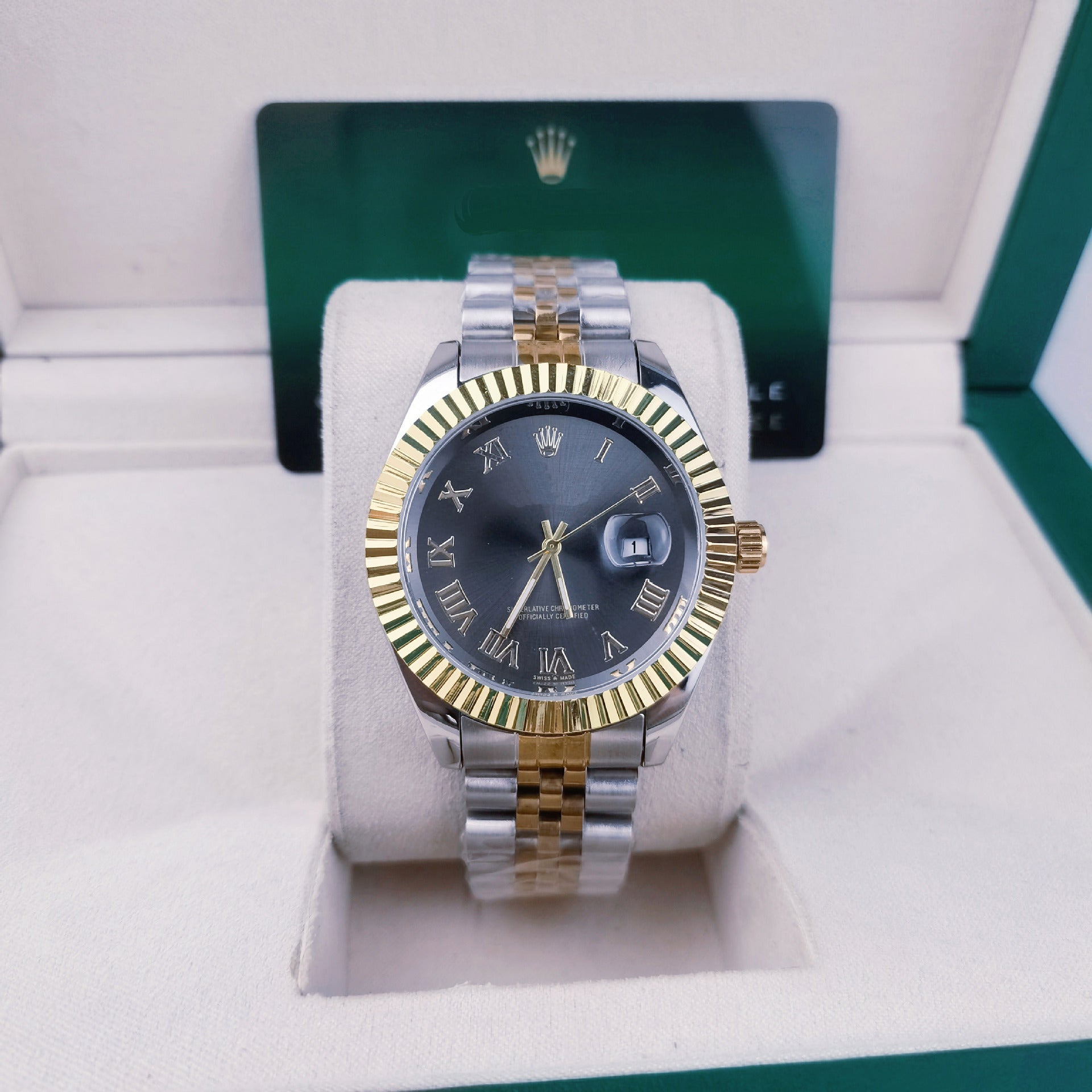 Automatic Mechanical Mens Watch with Luminous Display