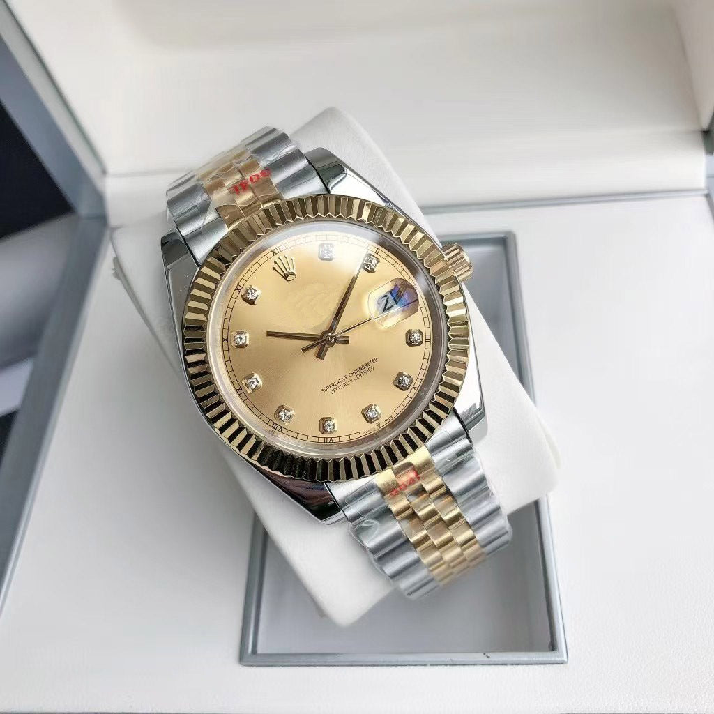 Automatic Mechanical Mens Watch with Luminous Display