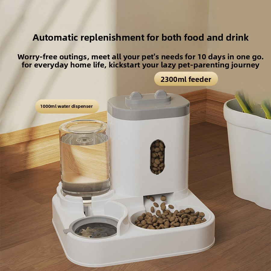 Automatic Cat Dog Food Water Dispenser