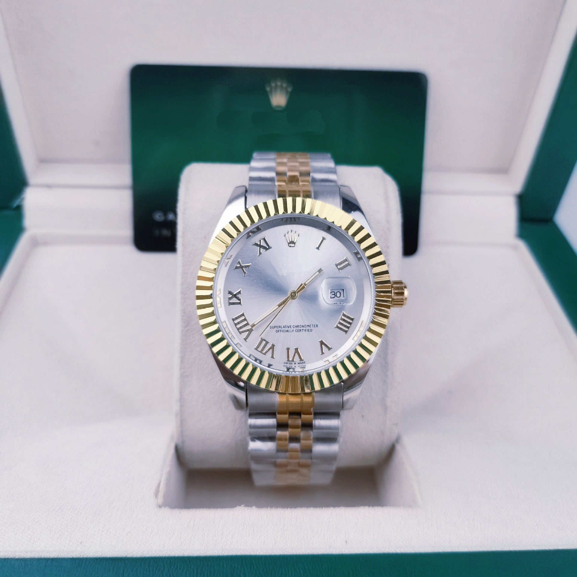 Automatic Mechanical Mens Watch with Luminous Display