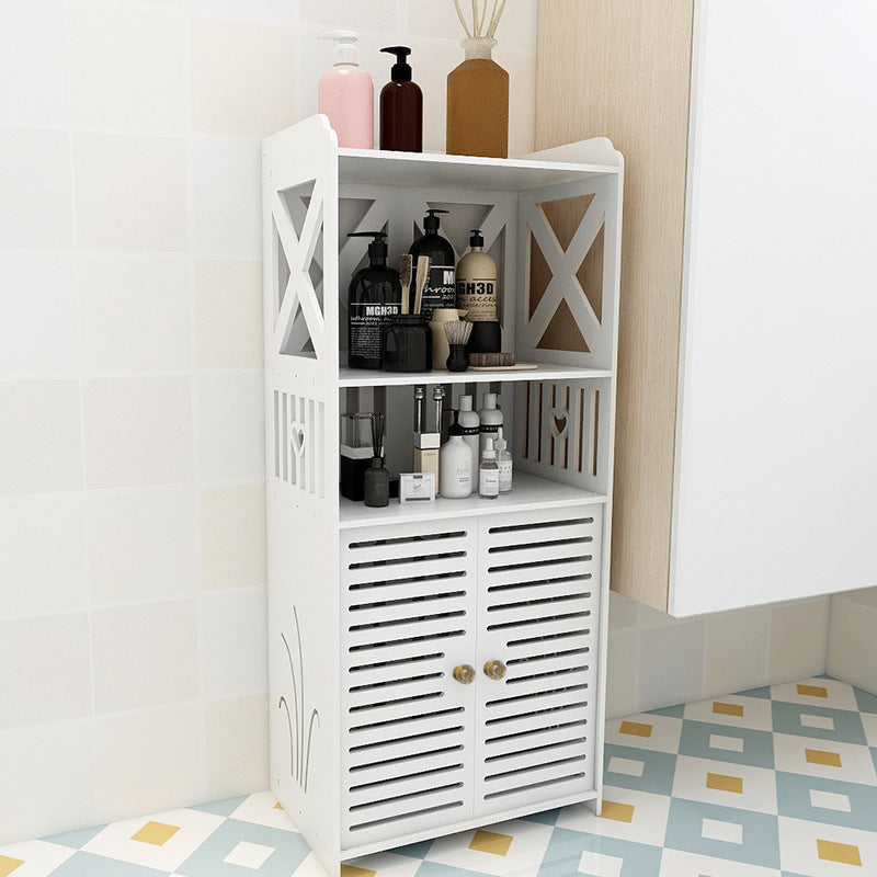 Multifunctional Storage Cabinet with 4 Tiers