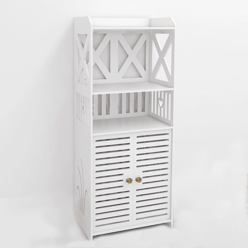 Multifunctional Storage Cabinet with 4 Tiers